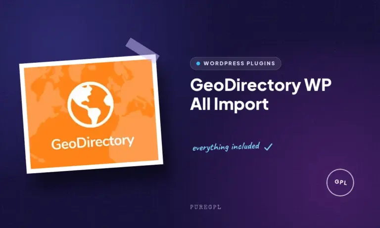 geodirectory wp all import