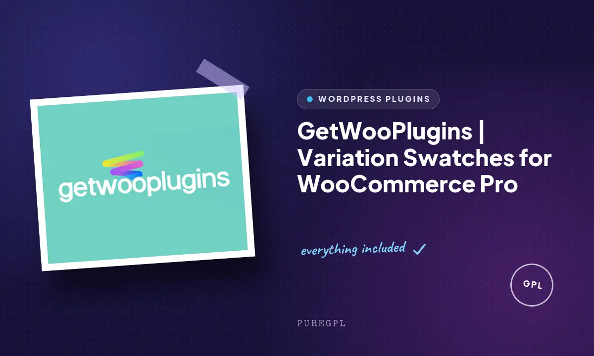GetWooPlugins | Variation Swatches for WooCommerce Pro