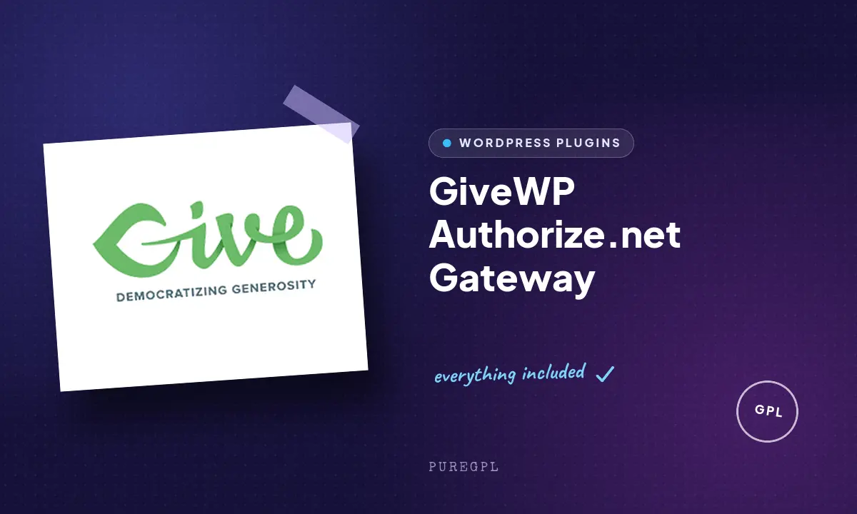 Givewp | Authorize.net Gateway