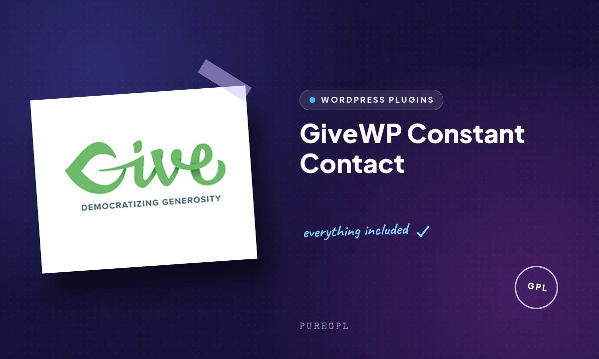Givewp | Constant Contact