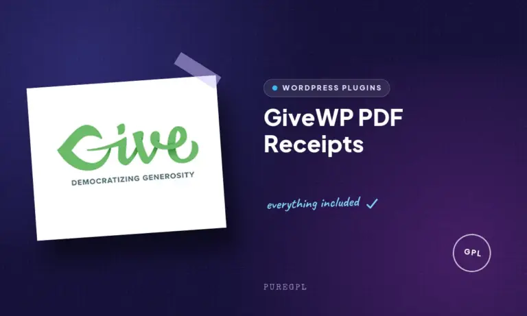 givewp pdf receipts