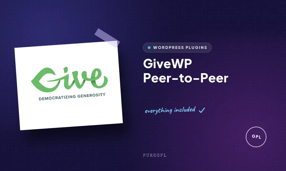 Givewp | Peer-to-Peer