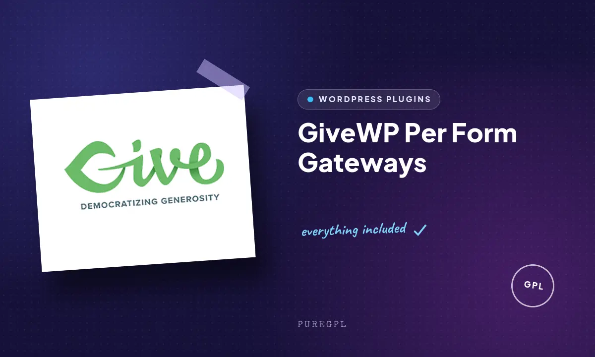 Givewp | Per Form Gateways