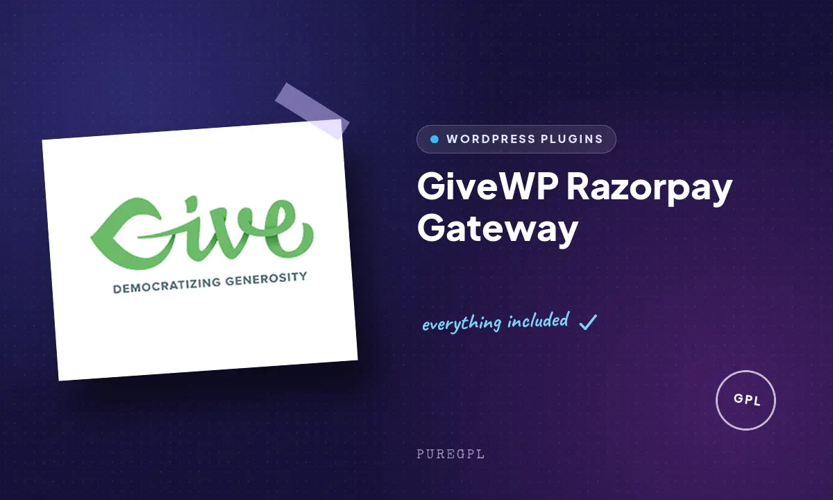 Givewp | Razorpay Gateway