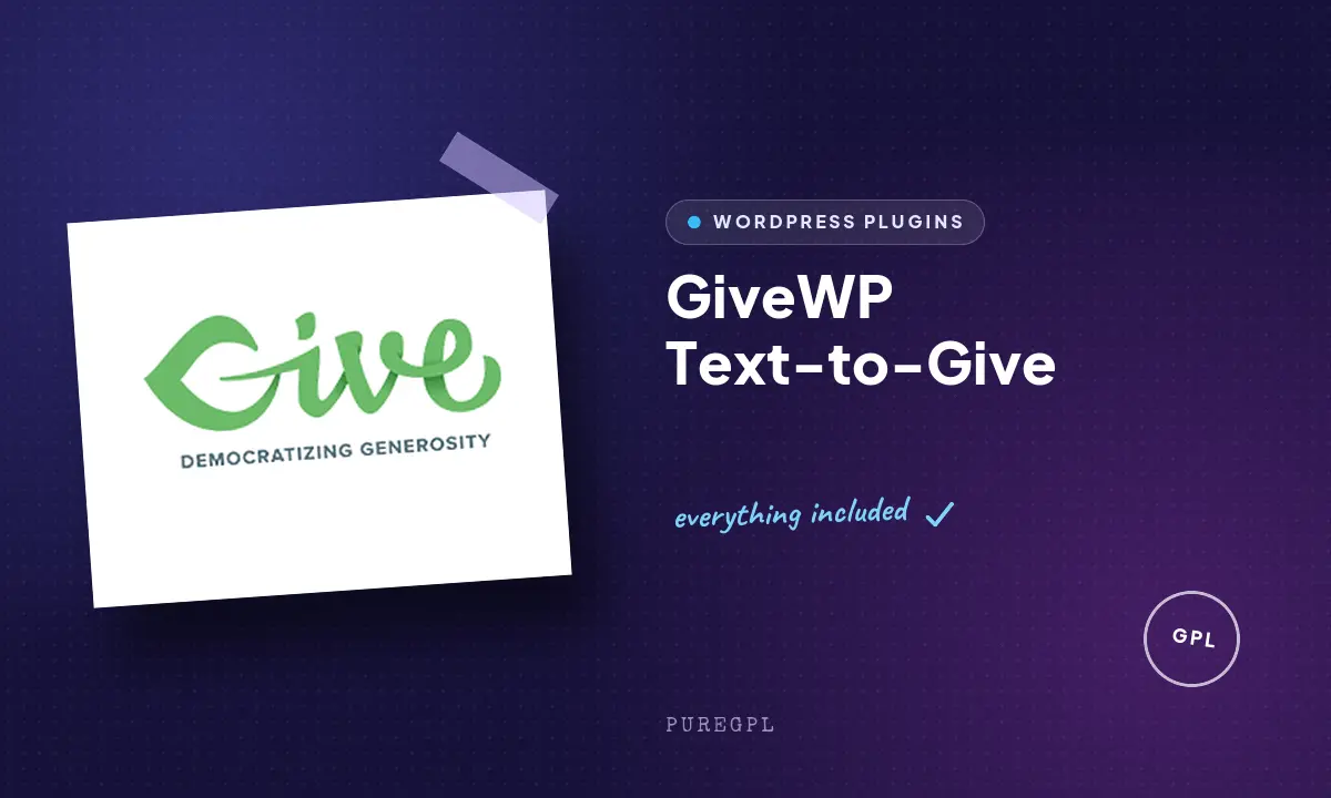 Givewp | Text-to-Give