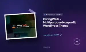 givingwalk multipurpose nonprofit wordpress theme