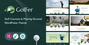 Golfer – Golf Club & Course WordPress Theme