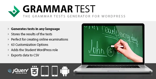 grammar test 1
