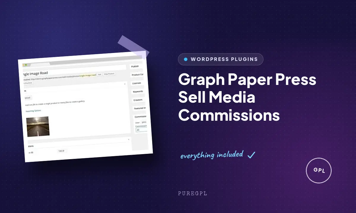 Graph Paper Press Sell Media Commissions