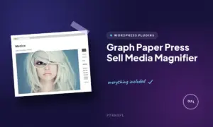 graph paper press sell media magnifier