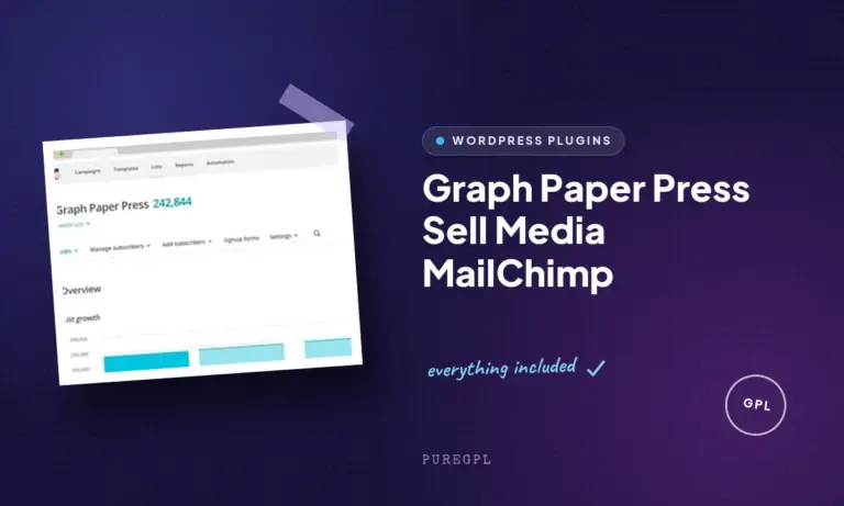 graph paper press sell media mailchimp