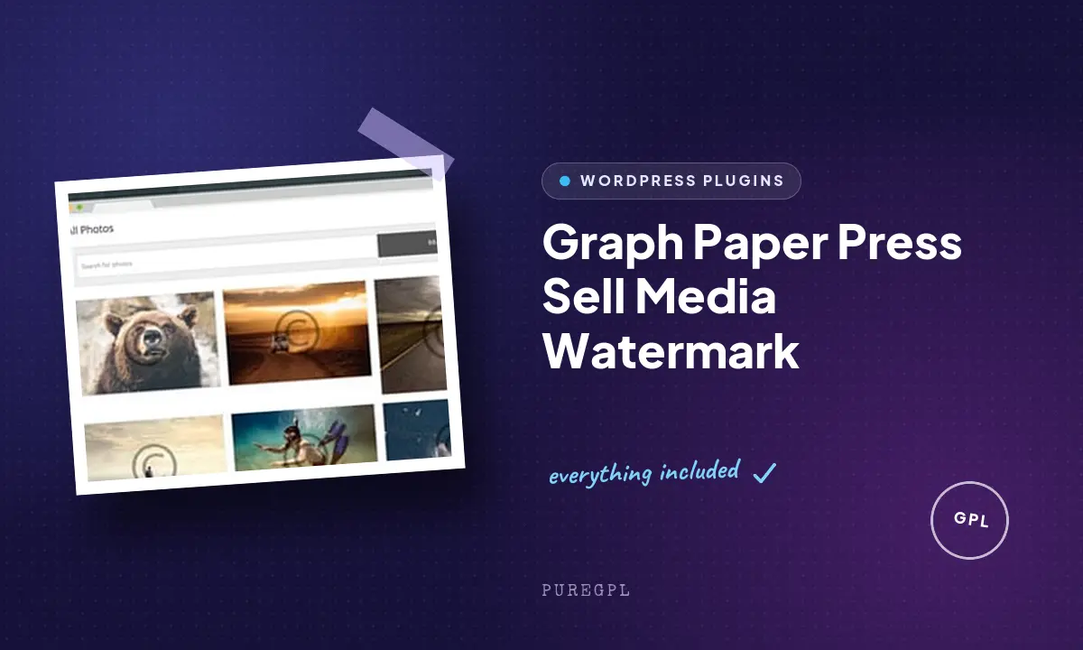 Graph Paper Press Sell Media Watermark