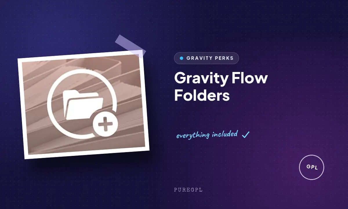 Gravity flow | Folders