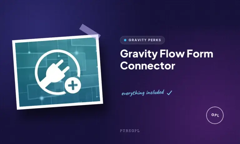 gravity flow form connector