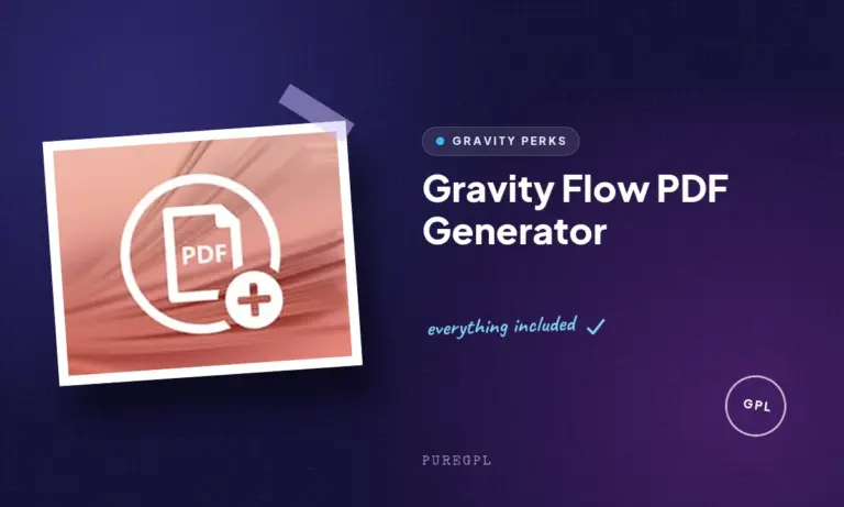 gravity flow pdf generator