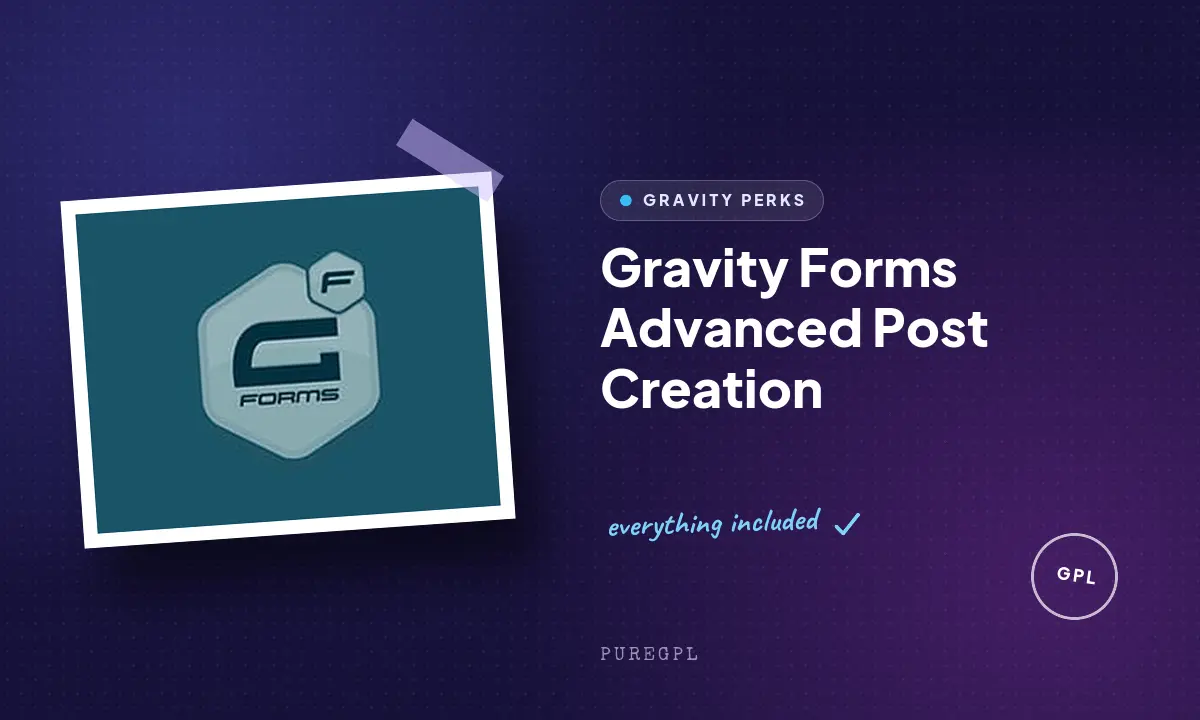 Gravity forms | Advanced Post Creation