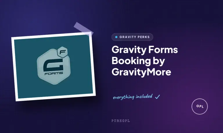 gravity forms booking by gravitymore