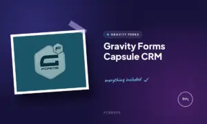 gravity forms capsule crm
