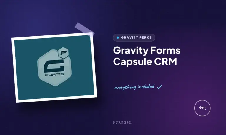 gravity forms capsule crm