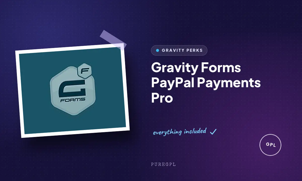 Gravity forms | PayPal Payments Pro