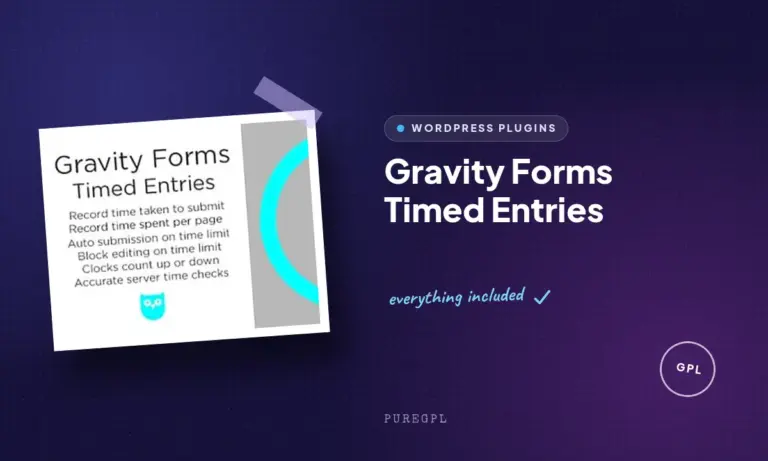 gravity forms timed entries
