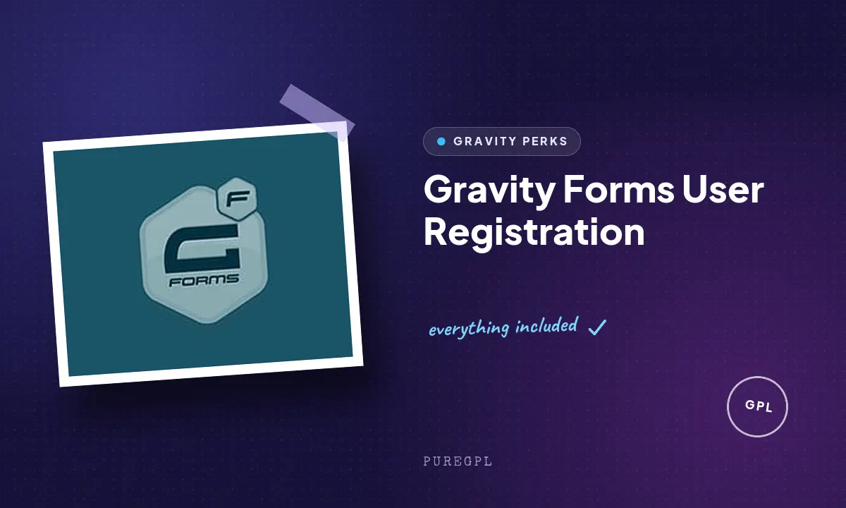 Gravity forms | User Registration