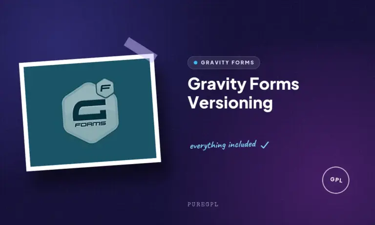 gravity forms versioning