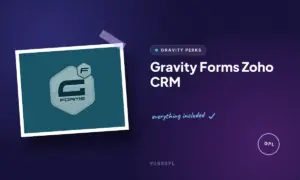 gravity forms zoho crm