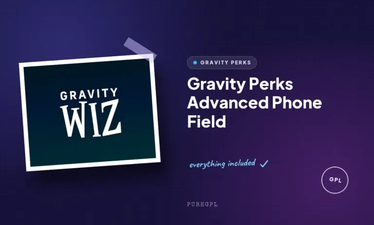 gravity perks advanced phone field