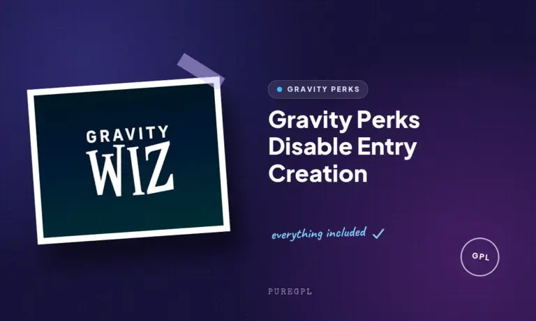 gravity perks disable entry creation