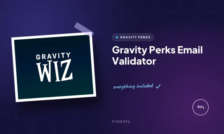 gravity perks email validator