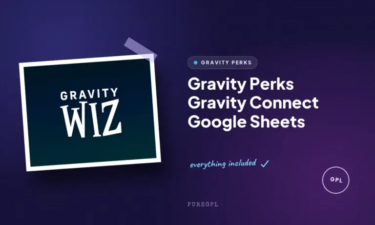 gravity perks gravity connect google sheets