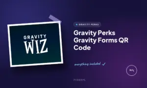 gravity perks gravity forms qr code