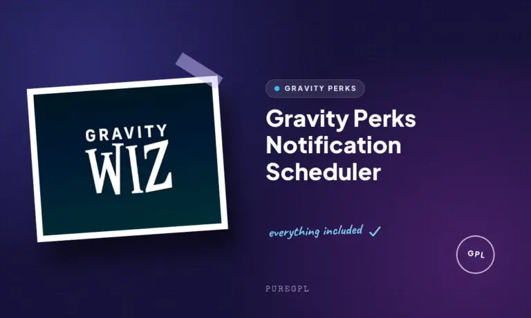 gravity perks notification scheduler
