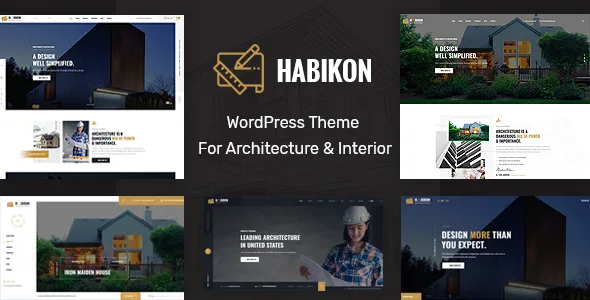 Habikon – Architecture and Interior Design WordPress Theme