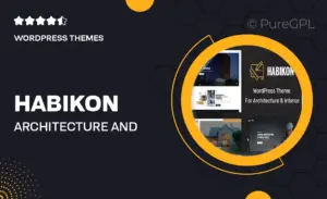 Habikon – Architecture and Interior Design WordPress Theme