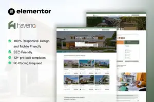 Haveno – Real Estate & Property Elementor Template Kit