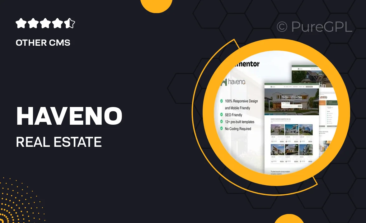 Haveno – Real Estate & Property Elementor Template Kit