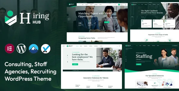 hiring hub staffing agencies wordpress theme 1