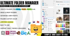 iFolders – Ultimate WordPress & Woo Folder Manager