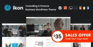 Ikon – Consulting WordPress Theme