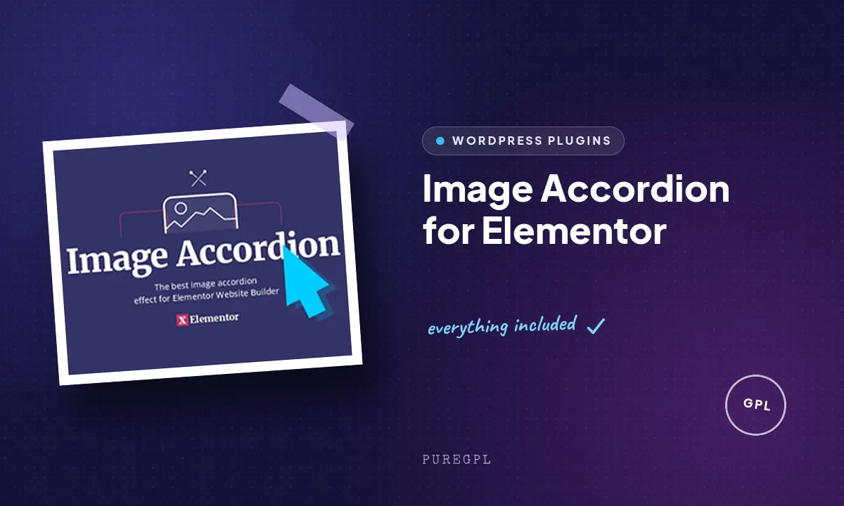 Image Accordion for Elementor