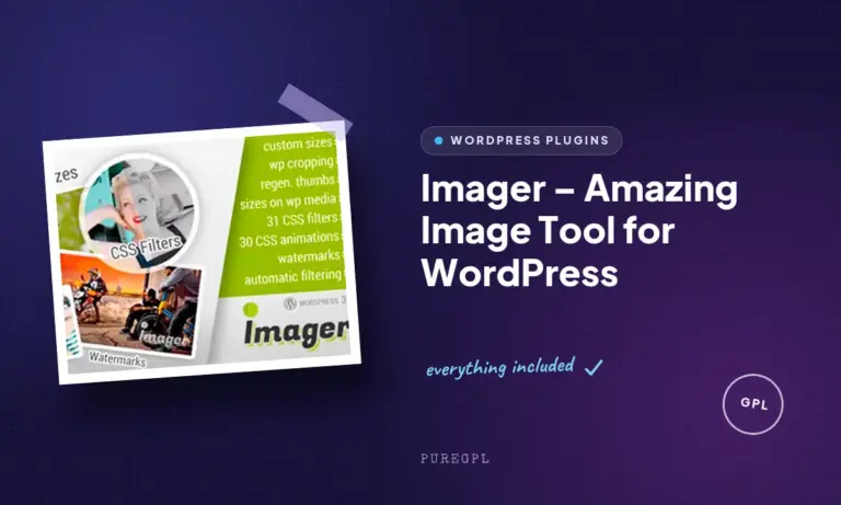 imager amazing image tool for wordpress