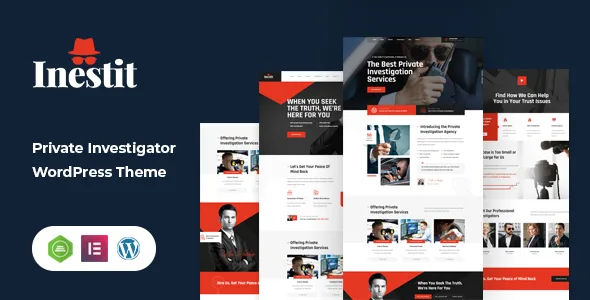 inestit private investigator wordpress theme 1