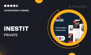 Inestit – Private Investigator WordPress Theme