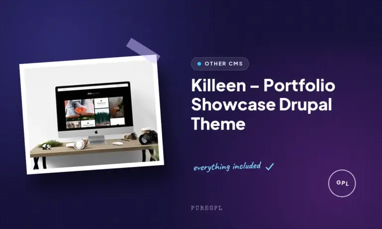 killeen portfolio showcase drupal theme