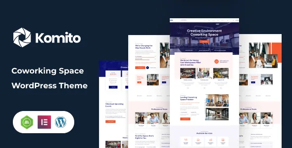 komito co working wordpress theme 1