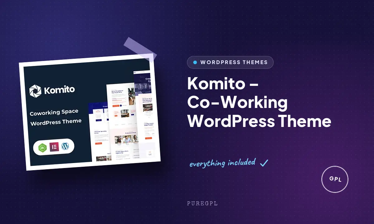 Komito – Co-Working WordPress Theme