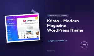 kristo modern magazine wordpress theme