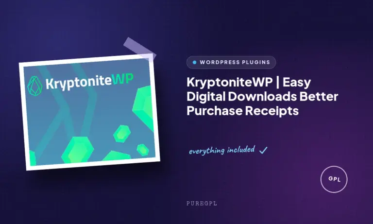 kryptonitewp easy digital downloads better purchase receipts